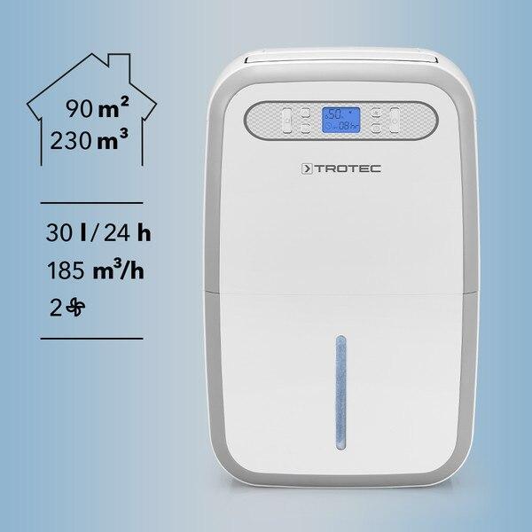 Trotec  TTK 95 E Nem Alıcı Cihaz 30L/90m2 - Image 1