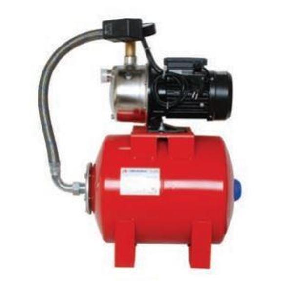 Water Sound BJZ060AUTO 24lt Yatık Tanklı Hidrofor 0.75hp - Image 1