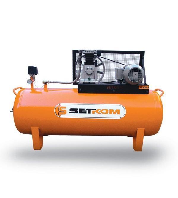 Setkom 50/500-5.5 Kompresör 500lt 380v  - Image 1