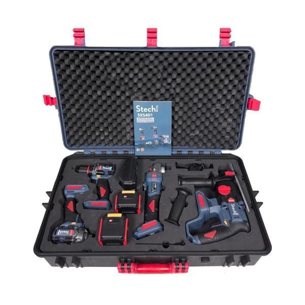 StechEnd SXS401 Akülü Alet Seti 7 Parça  - Image 1