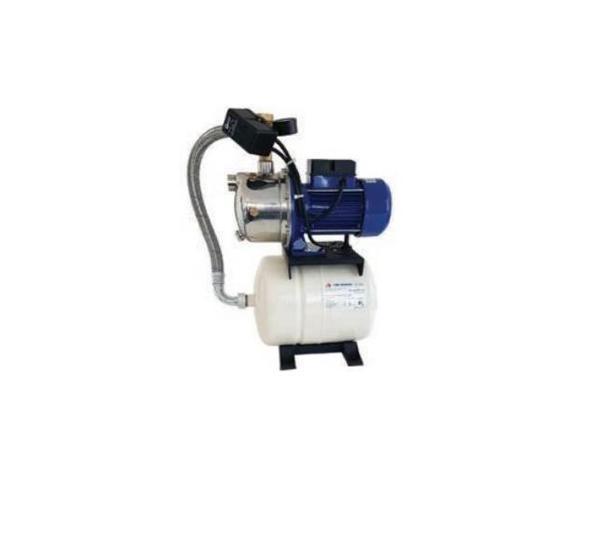 Water Sound BJZ060 AUTO 8lt Yatık Tanklı Hidrofor 0.75hp  - Image 1