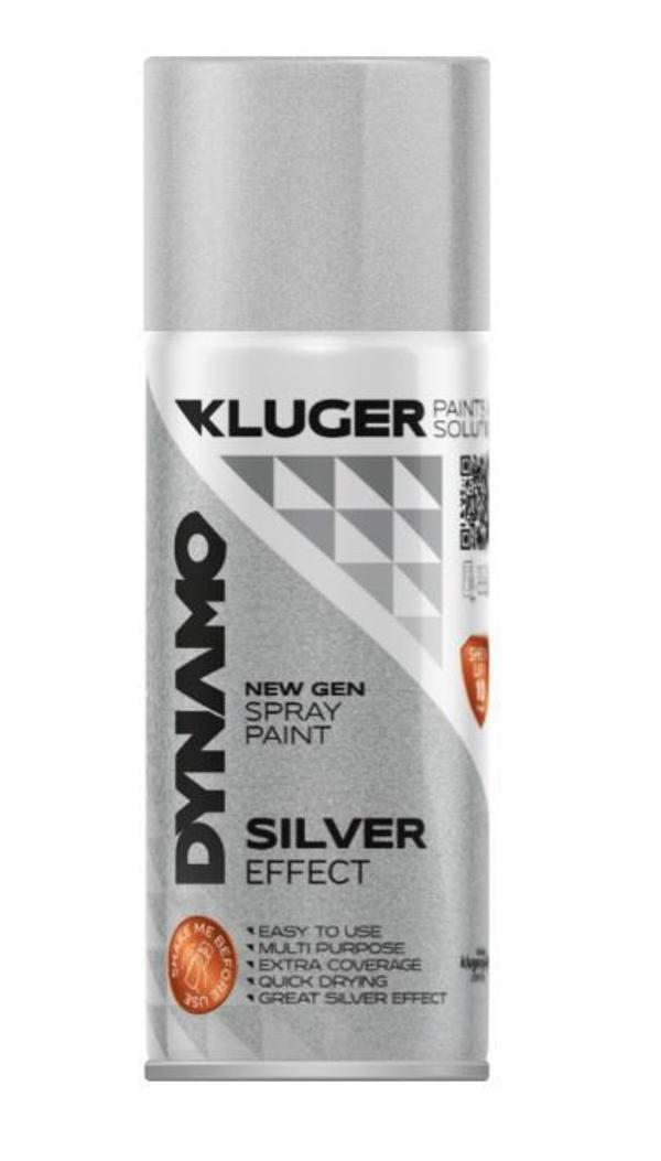 Dynamo Efekt Sprey Boya 400ml Gümüş - Image 1