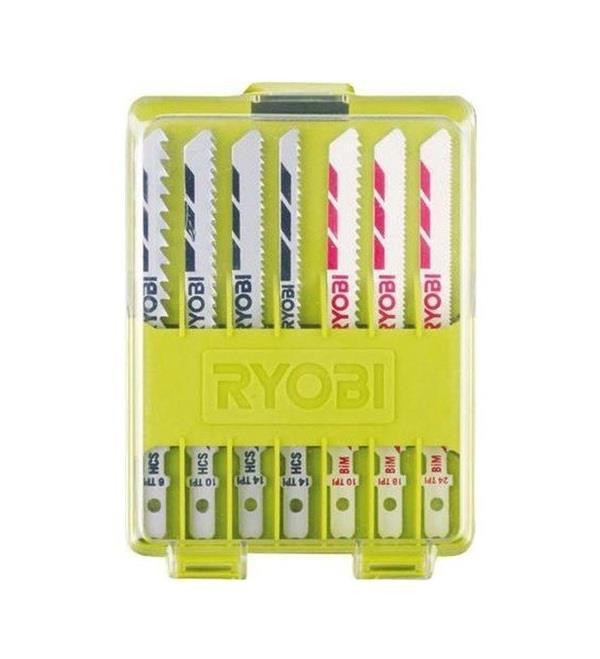Ryobi RAK10JSB Dekupaj Bıçağı Seti 10 Parça - Image 1