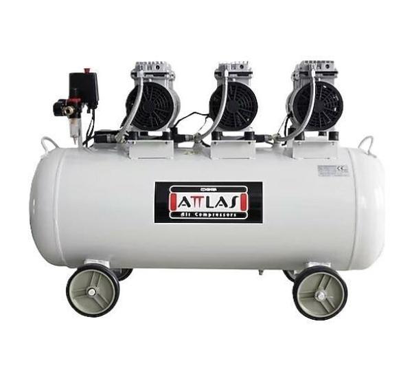 Attlas SC30100J Sessiz Kompresör 3hp 100lt - Image 1