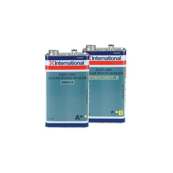 İnternational Clearwood Sealer Fast Dry Dolgu Verniği 10lt  - Image 1