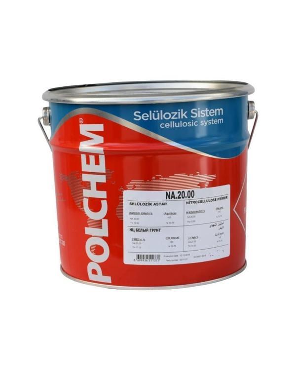 Polchem Selülozik Astar Beyaz 3kg - Image 1