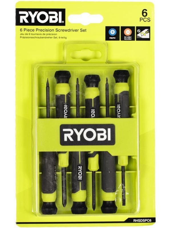 Ryobi RHSDSPC6 Saatçi Tornavida Seti 6 Parça  - Image 1
