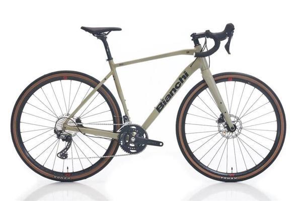 BIANCHI GR0013 GRAVEL YOL BİSİKLETİ 525H HD 28 JANT 22 VİTES CEMENT BLACK - Image 1