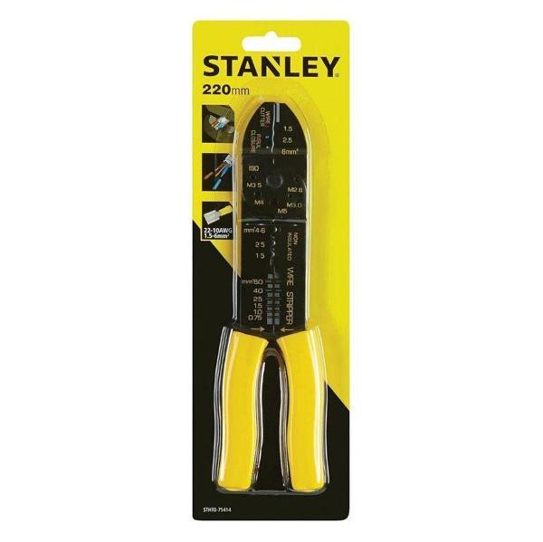 Stanley Stht0-75414 Kablo Sıyırma Kesme Yüssük Sıkma Pensesi  - Image 1