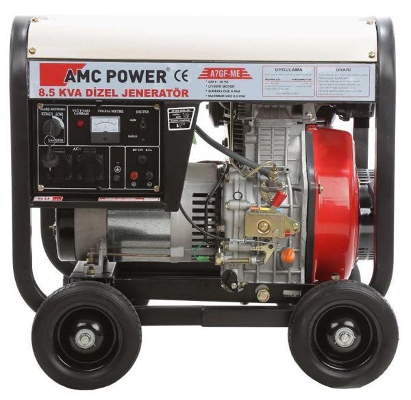 AMC Power A7GF-ME Monofaze Dizel Jeneratör 8.5kva - Image 1