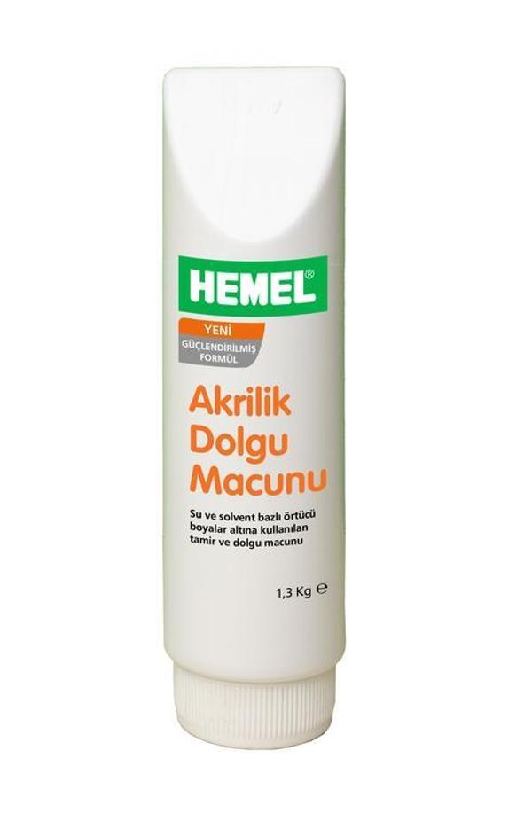 Hemel Akrilik Dolgu Macunu 1.3kg - Image 1