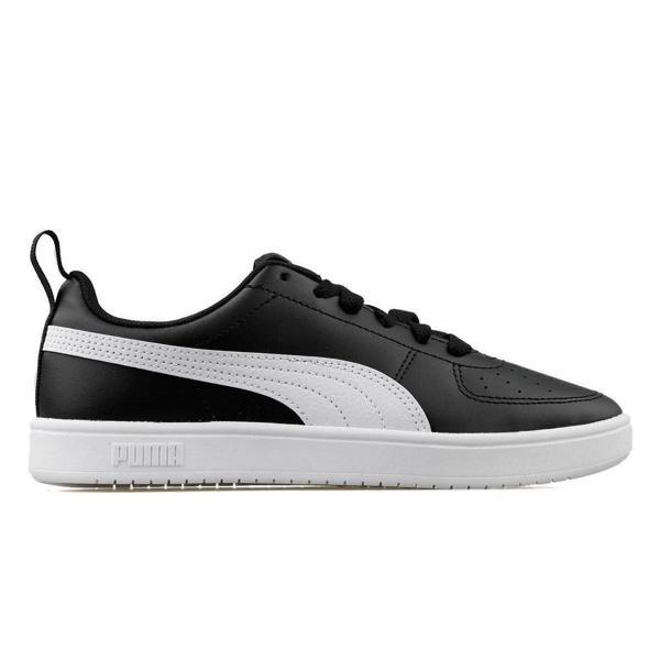 Puma Rickie Jr Unisex Black White Spor Ayakkabı 384311-11  - Image 1