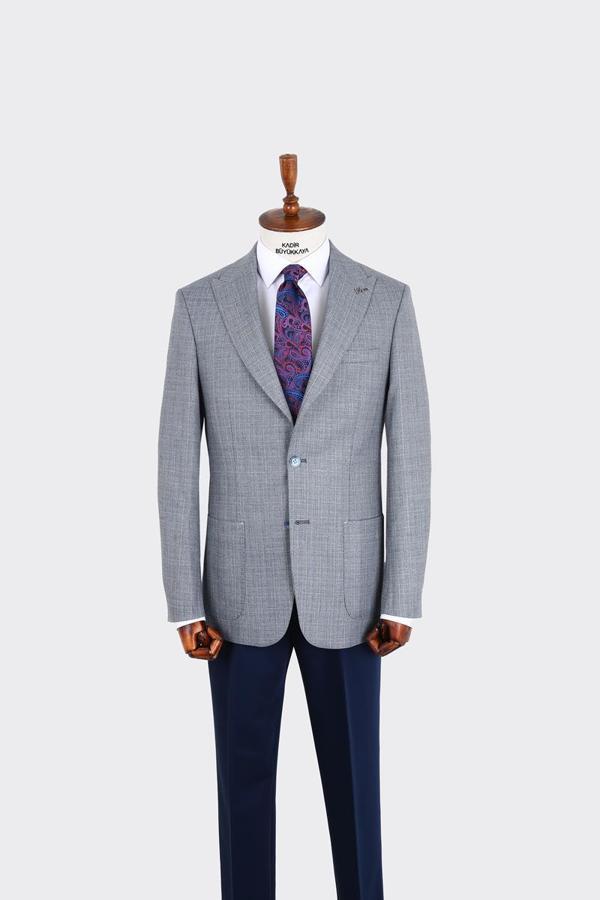 Kırlangıç Yaka Erkek Ceket-KAW5076S - Image 1