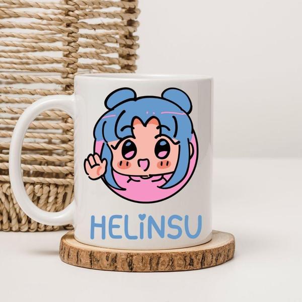 Kız Çocuklarına Özel İsimli Sevimli Karakter Kupa Bardak - Image 1