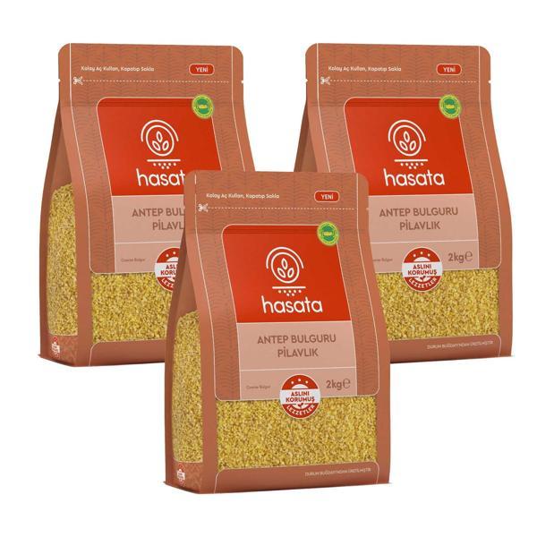 Hasata Pilavlık Antep Bulguru 2 kg x 3 Adet - Image 1