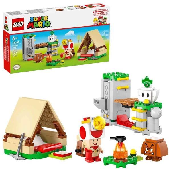 72040 Lego Super Mario - Kaptan Toadun Kampı 159 parça +6 yaş - Image 1