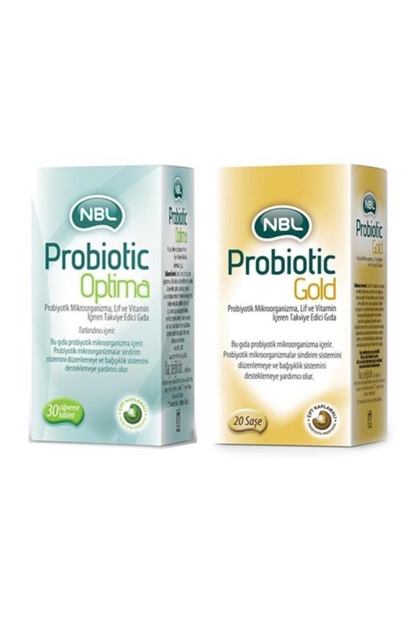 Nbl Probiotic Gold 20 Saşe + Probiotic Optima 30 Tablet - Image 1