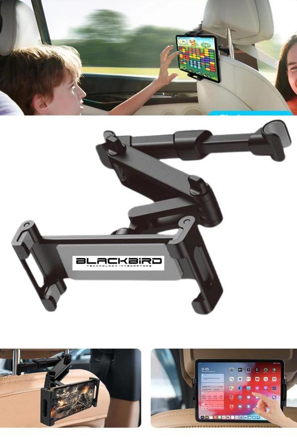 Hepu HP-A28 Araç İçi Koltuk Arkası Telefon Tablet Tutucu 360 Dönebilen Stand - Image 1