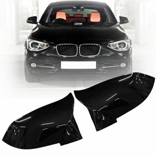 Bmw 1 Uyumlu Serisi F20 Lci 2015-2019 Batman Ayna Kapağı (Parlak Siyah) - Image 1