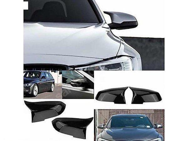 Bmw 4 Uyumlu Serisi F32 – F33 – F36 Ayna Kapağı (Piano Black) - Image 1