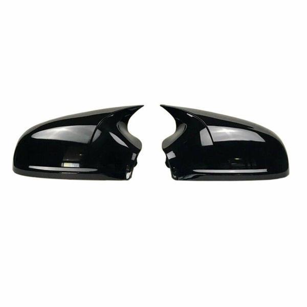 Bmw E87 Uyumlu Batman Yarasa Ayna Kapağı Piano Black ABS / 2004-2011 - Image 1