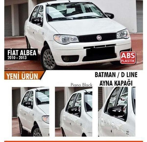 Fiat Albea (2010-2013) Batman Uyumlu Yarasa Ayna Kapağı (Makyajlı Kasa) - Image 1