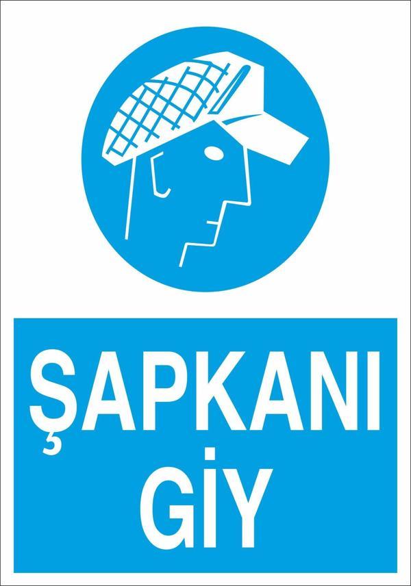 Technopa Şapkanı Giy Uyarı Levhası - Image 1