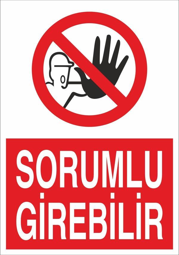 Technopa Sorumlu Girebilir Uyarı Levhası - Image 1