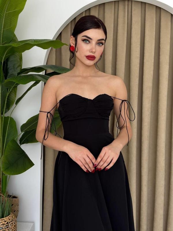 Elia İp Askılı Elbise - Image 1