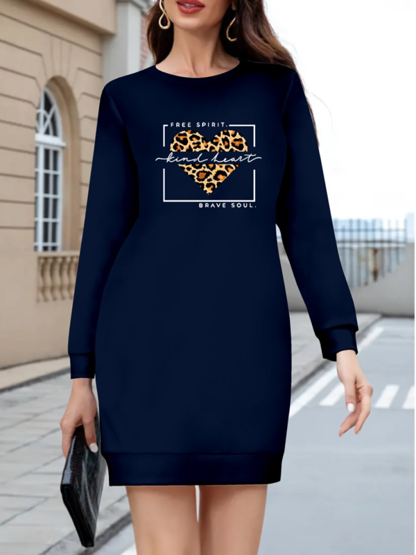 Kadın Uzun Kollu Bisiklet Yaka Desenli Viskon Iki Iplik Bluz - Image 1