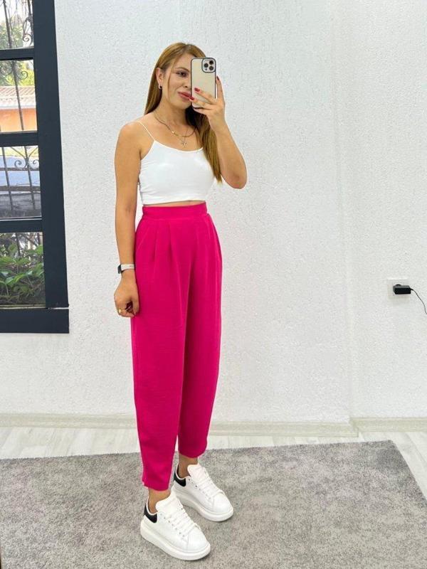 Kadın Yüksek Bel Hürrem Pantolon - Image 1