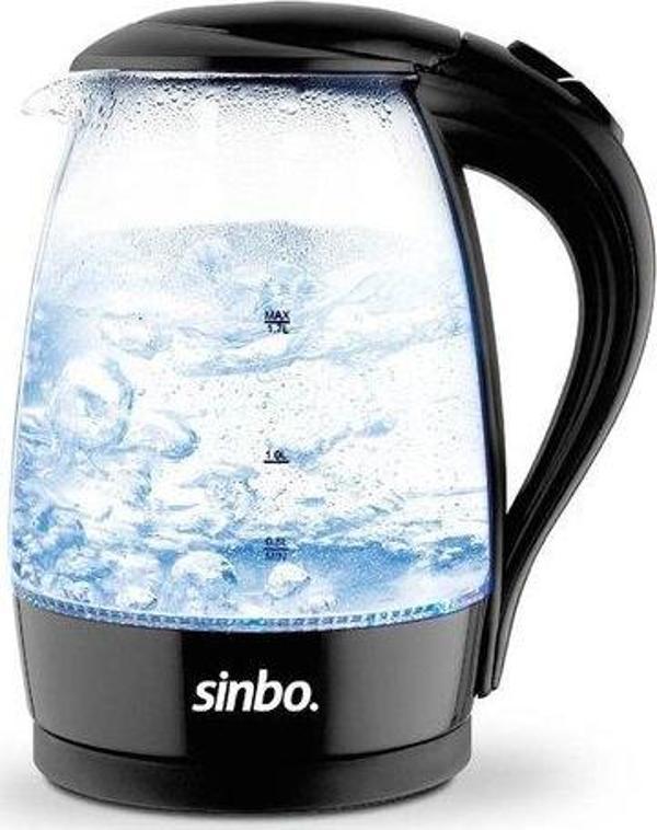 Sinbo Sk-7338 Kablosuz Su Isıtıcı Siyah - Image 1