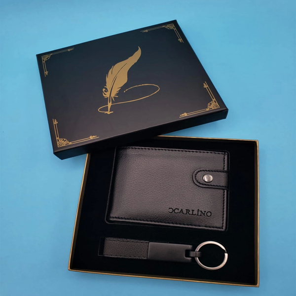Hediyelik Cüzdan Anahtarlık Set - Image 1