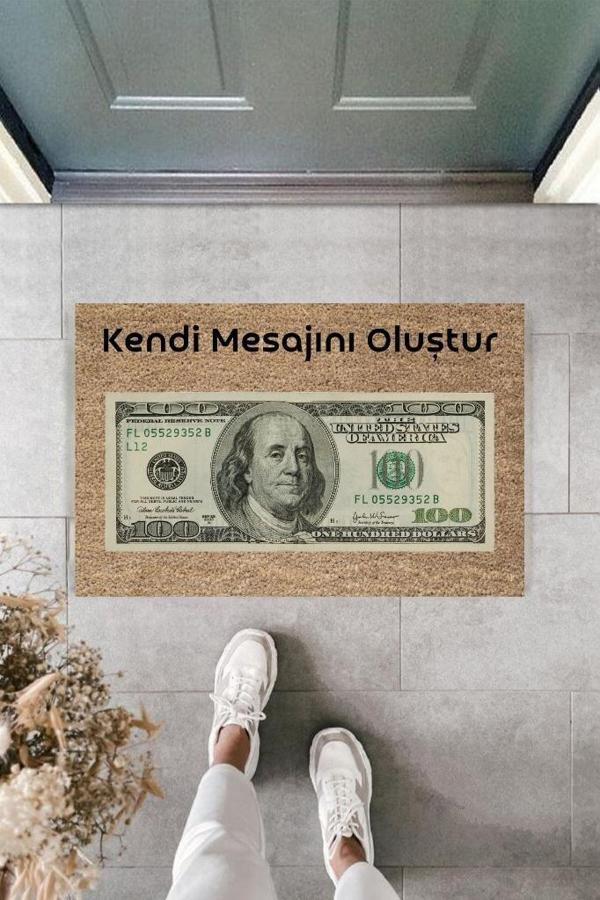Dijital Baskı Kişiye Özel İç Kapı Dekorasyon Paspas  PS11231 - Image 1