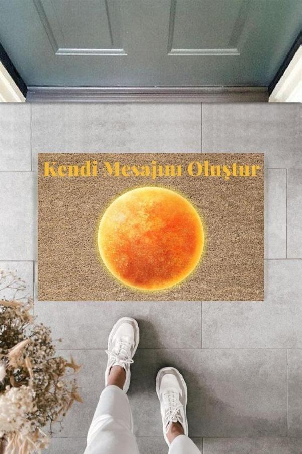 Dijital Baskı Kişiye Özel İç Kapı Dekorasyon Paspas  PS11220 - Image 1