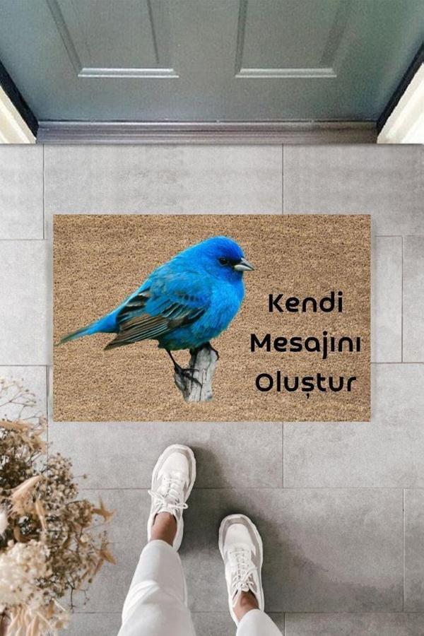 Dijital Baskı Kişiye Özel İç Kapı Dekorasyon Paspas  PS11233 - Image 1