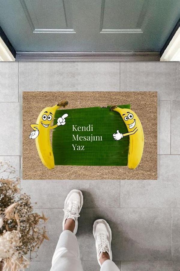 Dijital Baskı Kişiye Özel İç Kapı Dekorasyon Paspas  PS11202 - Image 1