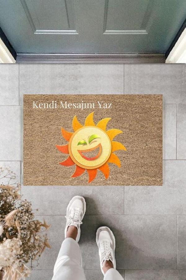 Dijital Baskı Kişiye Özel İç Kapı Dekorasyon Paspas  PS11200 - Image 1