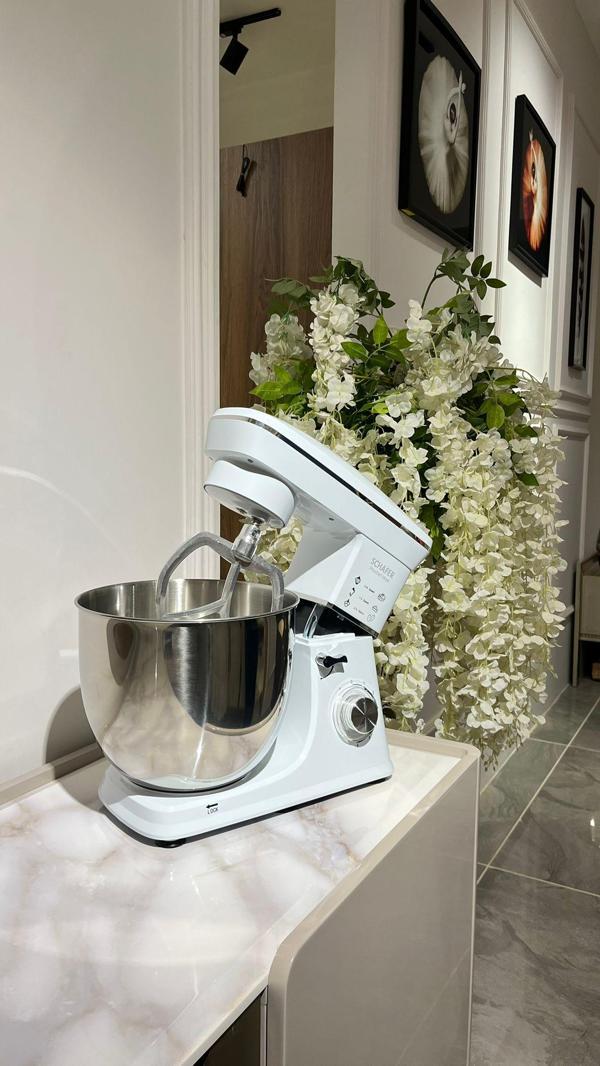 Schafer Prochef Touch Stand Mikser 5 L Beyaz - Image 1