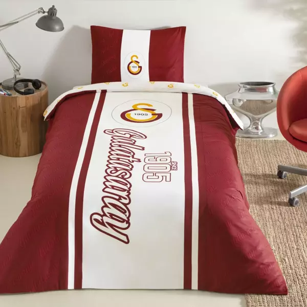 TAÇ LİSANSLI GALATASARAY 1905 GLOW KİŞİLİK NEVRESİM TAKIMI - Image 1