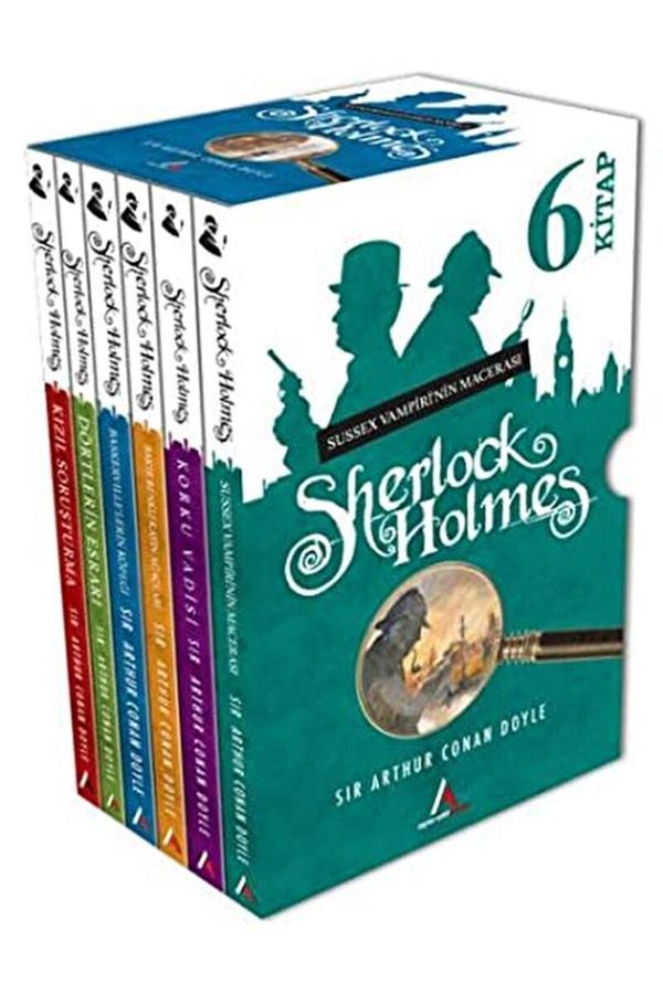 Sherlock Holmes Seti 6 Kitap / Sir Arthur Conan Doyle / / 9915534975094 - Aperatif Kitap - Image 1
