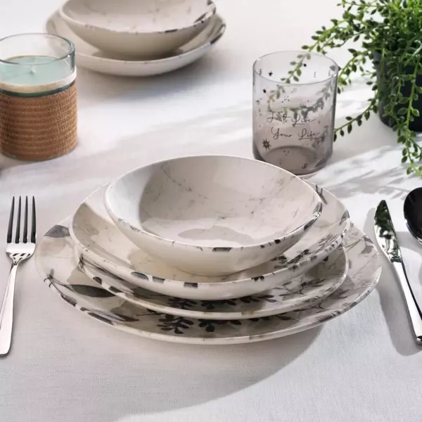 Schafer Literal Yemek Takımı 24 Parça-Gri - Image 1