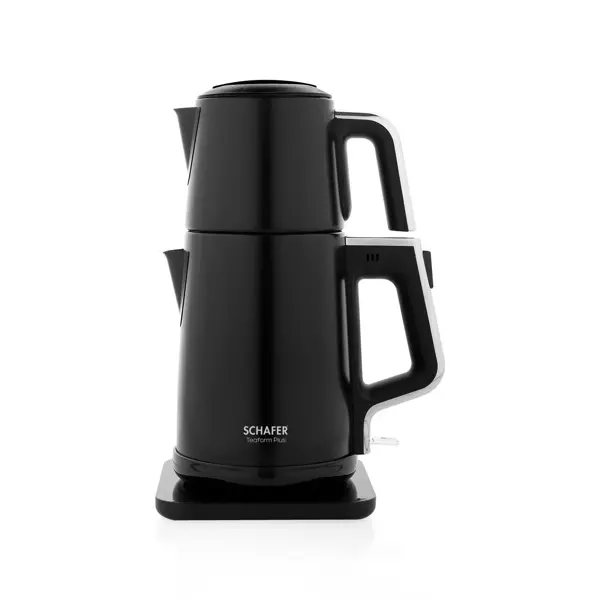 Schafer Teaform Plus Paslanmaz Çay Makinesi-Siyah - Image 1