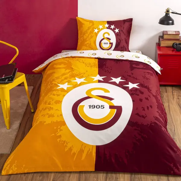 Lisanslı 5.Yıldız Galatasaray Nevresim Takımı Tek Kişilik - Image 1