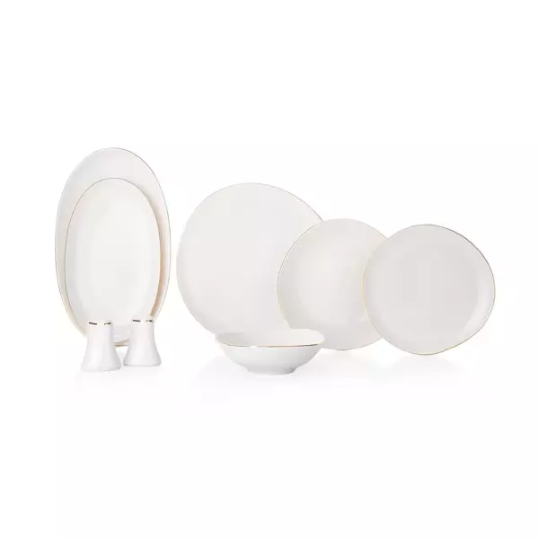 Schafer Ella Yemek Takımı 56 Parça-Altın - Image 1