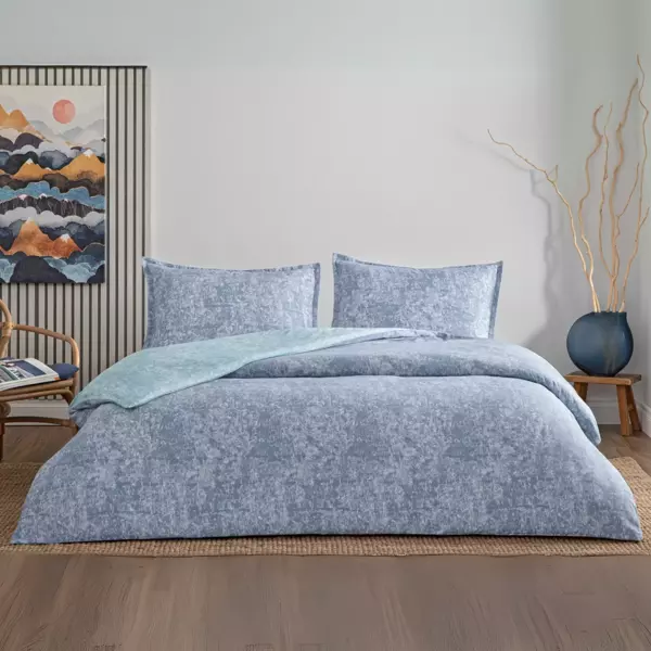 Taç Shimmer Seç&Ser Çift Kişilik Nevresim Takımı Lacivert - Image 1
