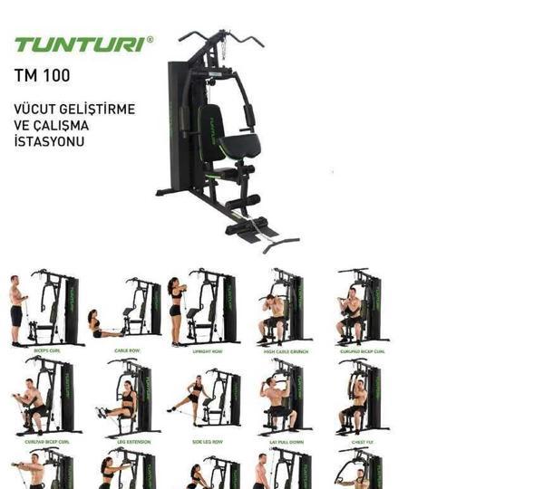Tunturi TM 100 Vücut Geliştirme Ve Çalışma İstasyonu - Image 1