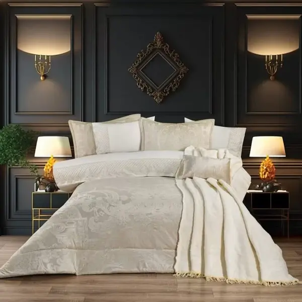 Schafer Home Bolero Çeyiz Seti 11 Parça Gold - Image 1