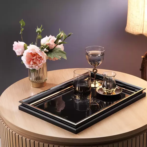 Schafer Bolero Tepsi 1 Parça-Gold/Siyah02 - Image 1