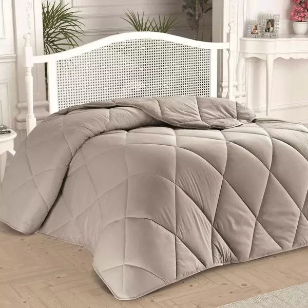 TAC LIGHT POLAR YORGAN ÇİFT KİŞİLİK GRİ - Image 1